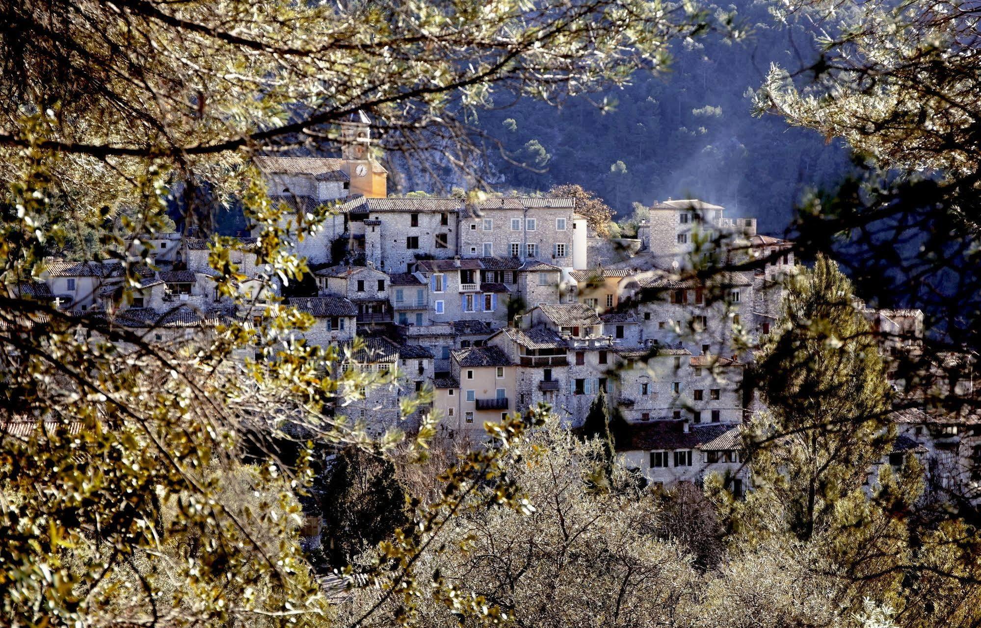 Auberge De La Madone Peillon Exterior foto